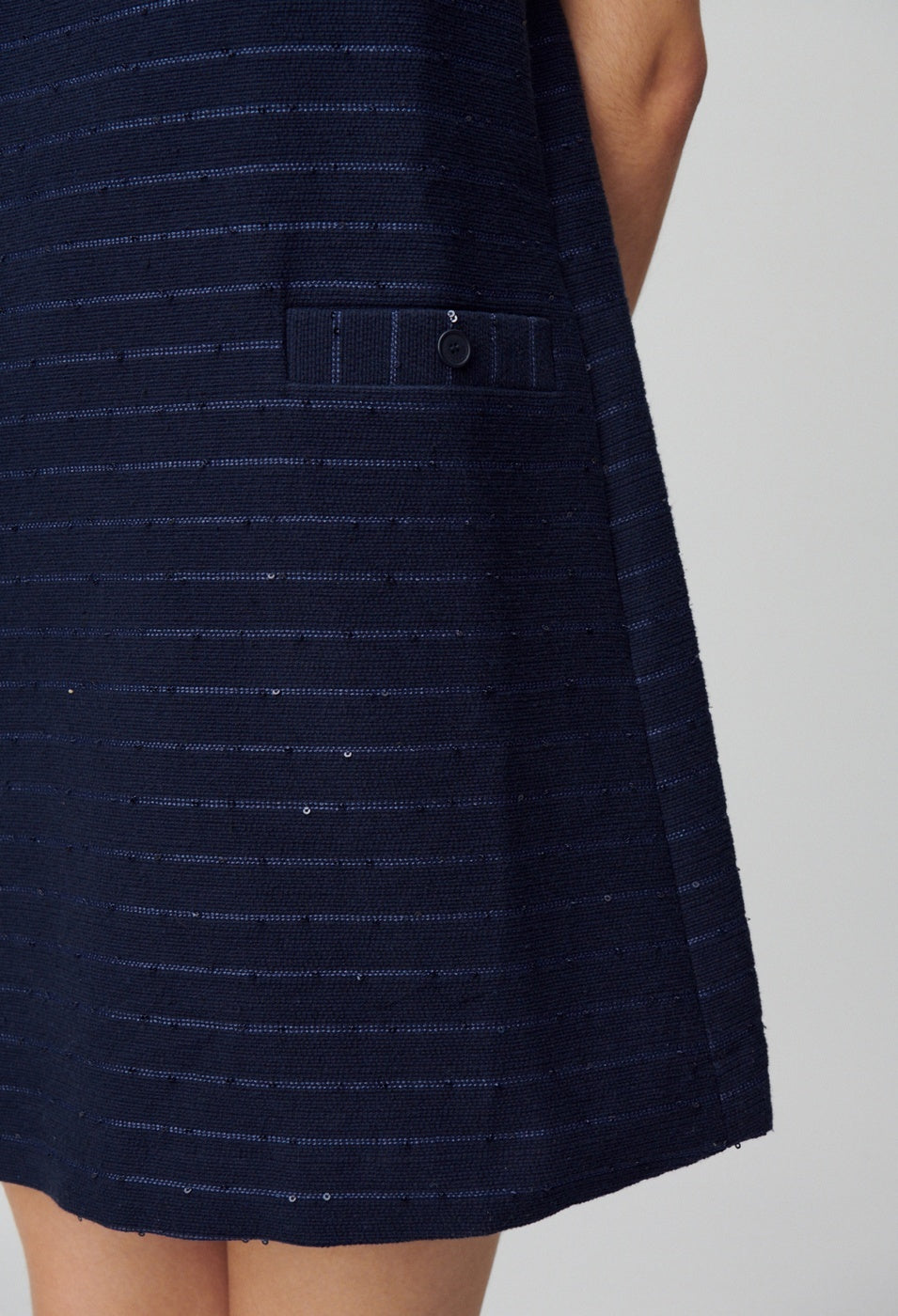 Navy Raulierayee Dress