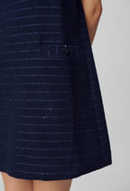 Navy Raulierayee Dress
