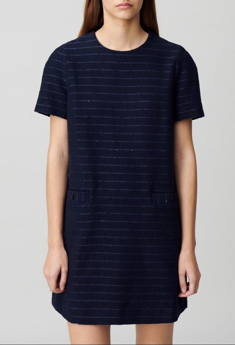 Navy Raulierayee Dress
