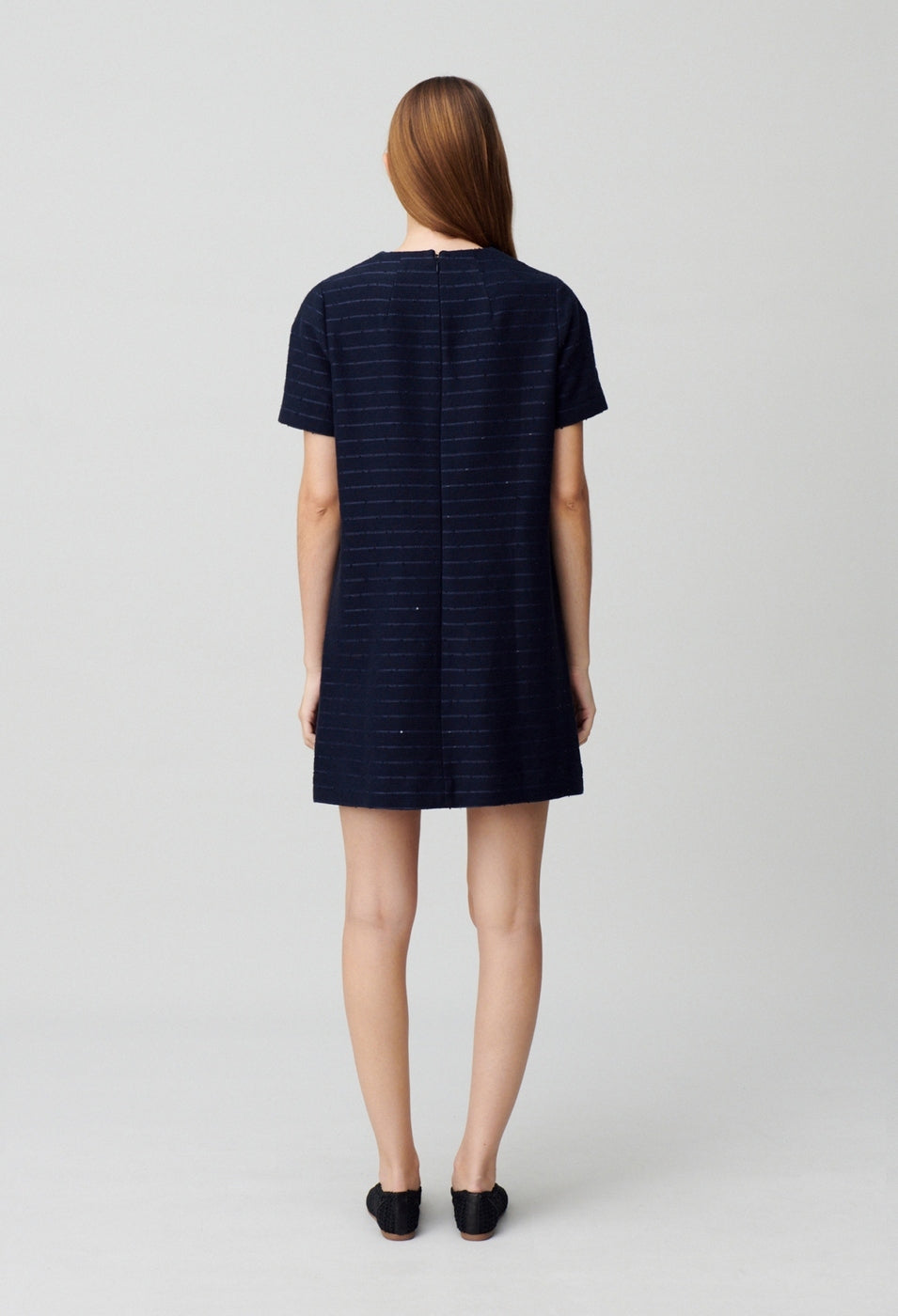 Navy Raulierayee Dress