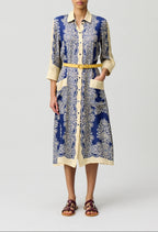 Vestido Ravinbandana Print Oscuro