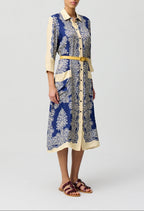 Vestido Ravinbandana Print Oscuro