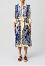 Vestido Ravinbandana Print Oscuro