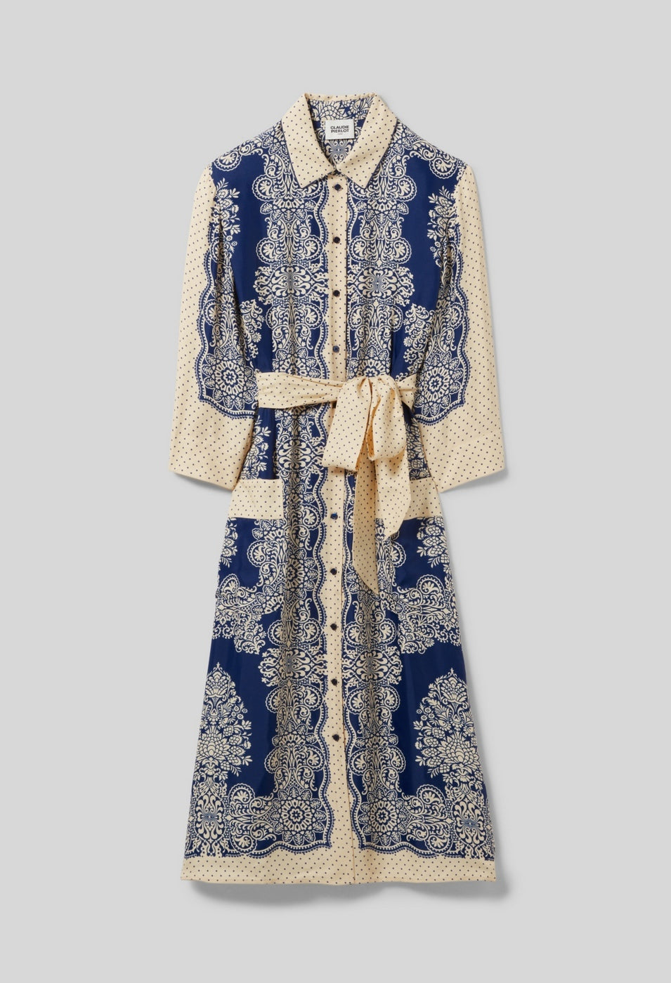 Vestido Ravinbandana Print Oscuro