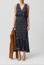 Vestido Rusminpetitesfleurs Estampado Oscuro