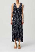 Vestido Rusminpetitesfleurs Estampado Oscuro