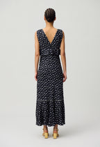Vestido Rusminpetitesfleurs Estampado Oscuro
