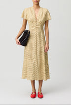 Robe Ristesouleiado Print Clair