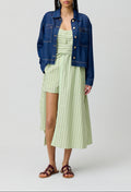 Rounourayuresvertes Two-Tone Dress