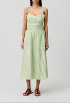 Rounourayuresvertes Two-Tone Dress