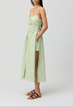 Rounourayuresvertes Two-Tone Dress