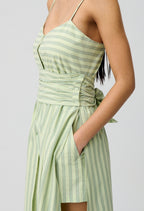 Rounourayuresvertes Two-Tone Dress