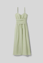 Rounourayuresvertes Two-Tone Dress