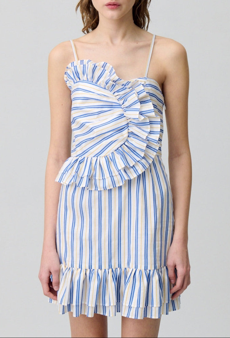 Vestido Ritournellerayee Multico