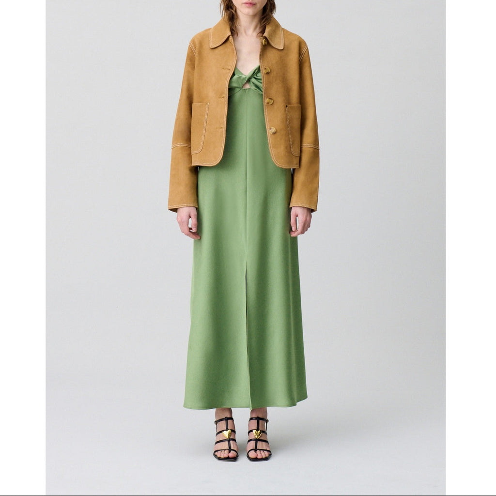 Vestido Rayane Verde Medio
