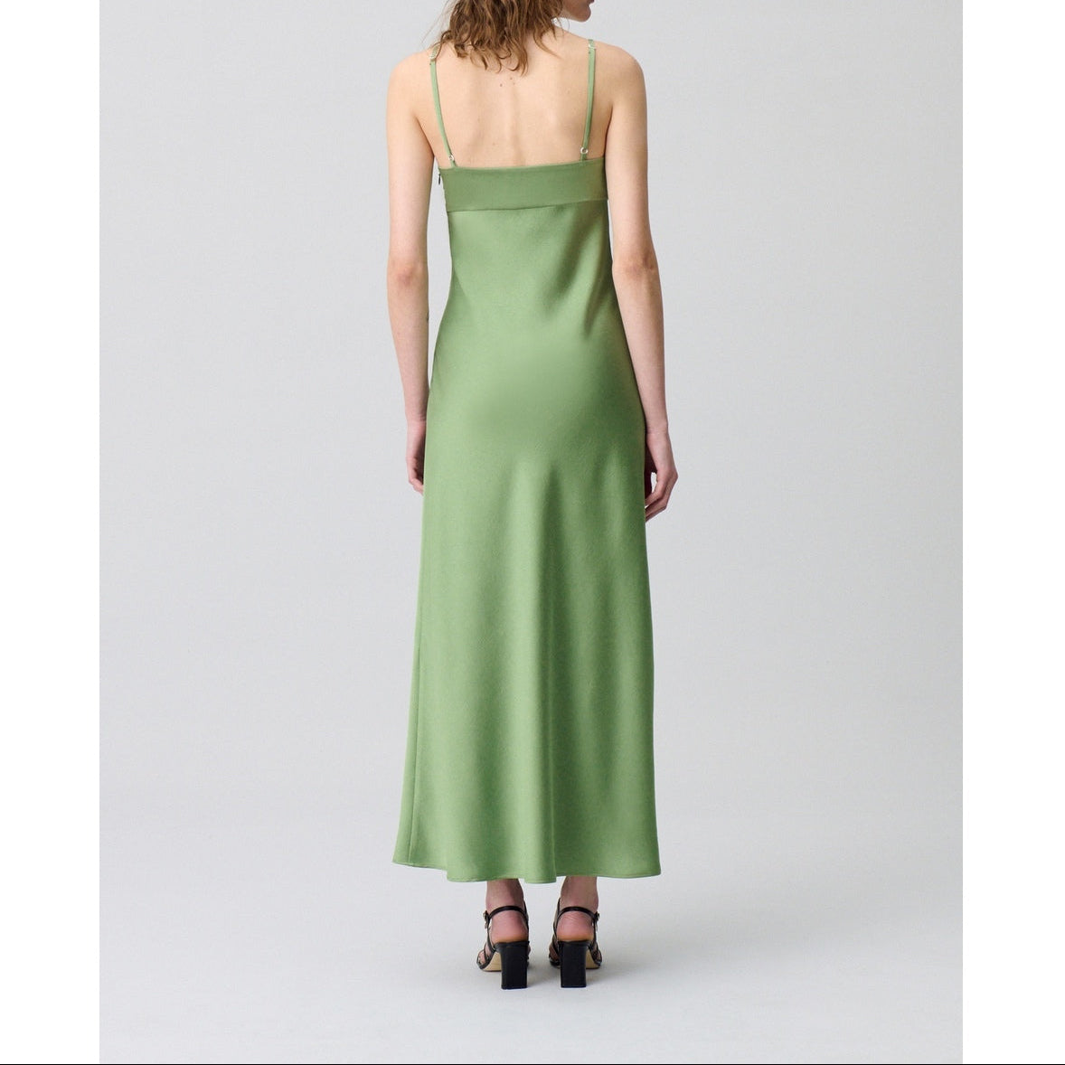Vestido Rayane Verde Medio