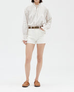 Claudie Pierlot - Shorts - Tierra - Crudo