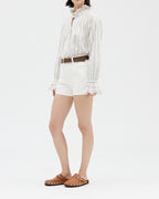 Claudie Pierlot - Shorts - Tierra - Crudo