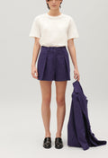 Claudie Pierlot - Short - Edencheck - Indigo