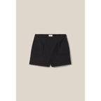 Black High-Waisted Shorts