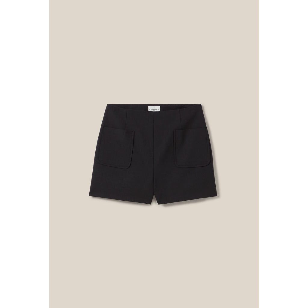 Black High Waisted Shorts
