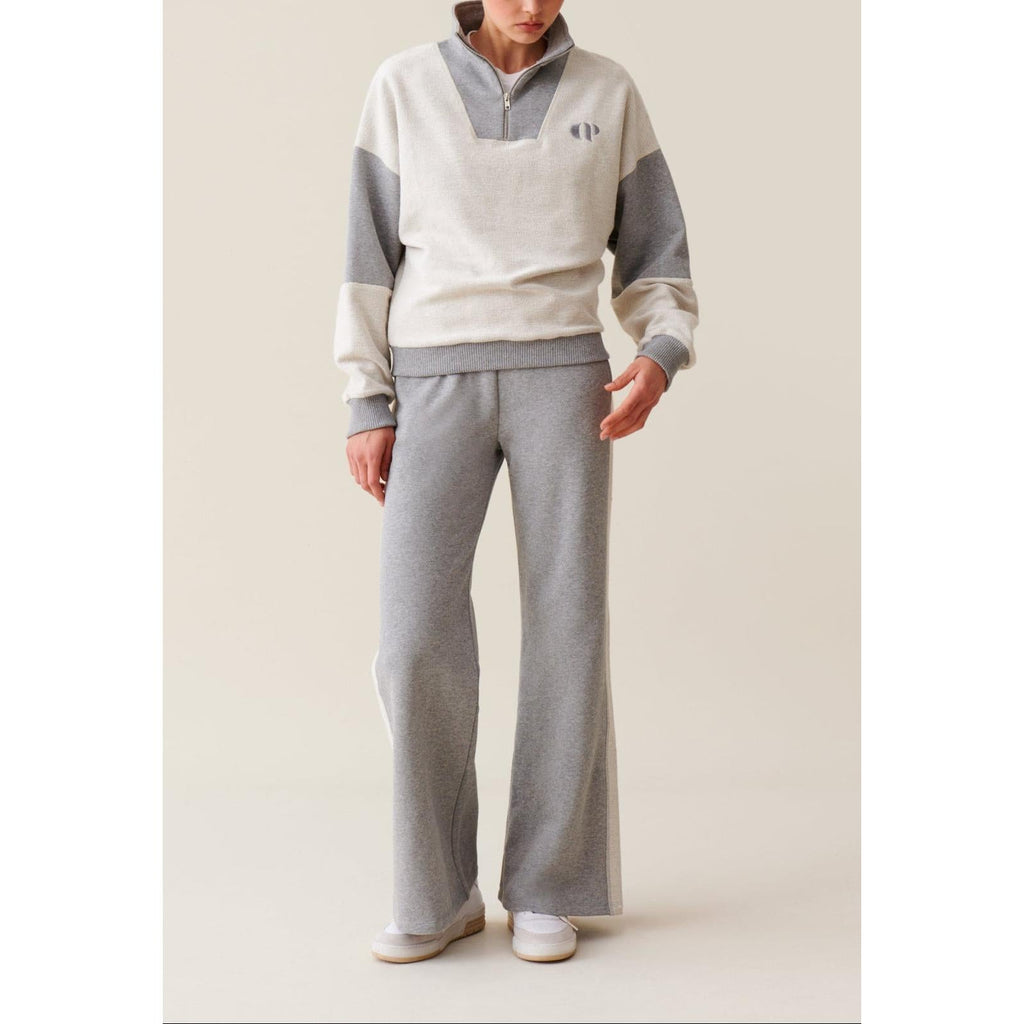 Claudie Pierlot - Sweatshirt Col Montant Zippé