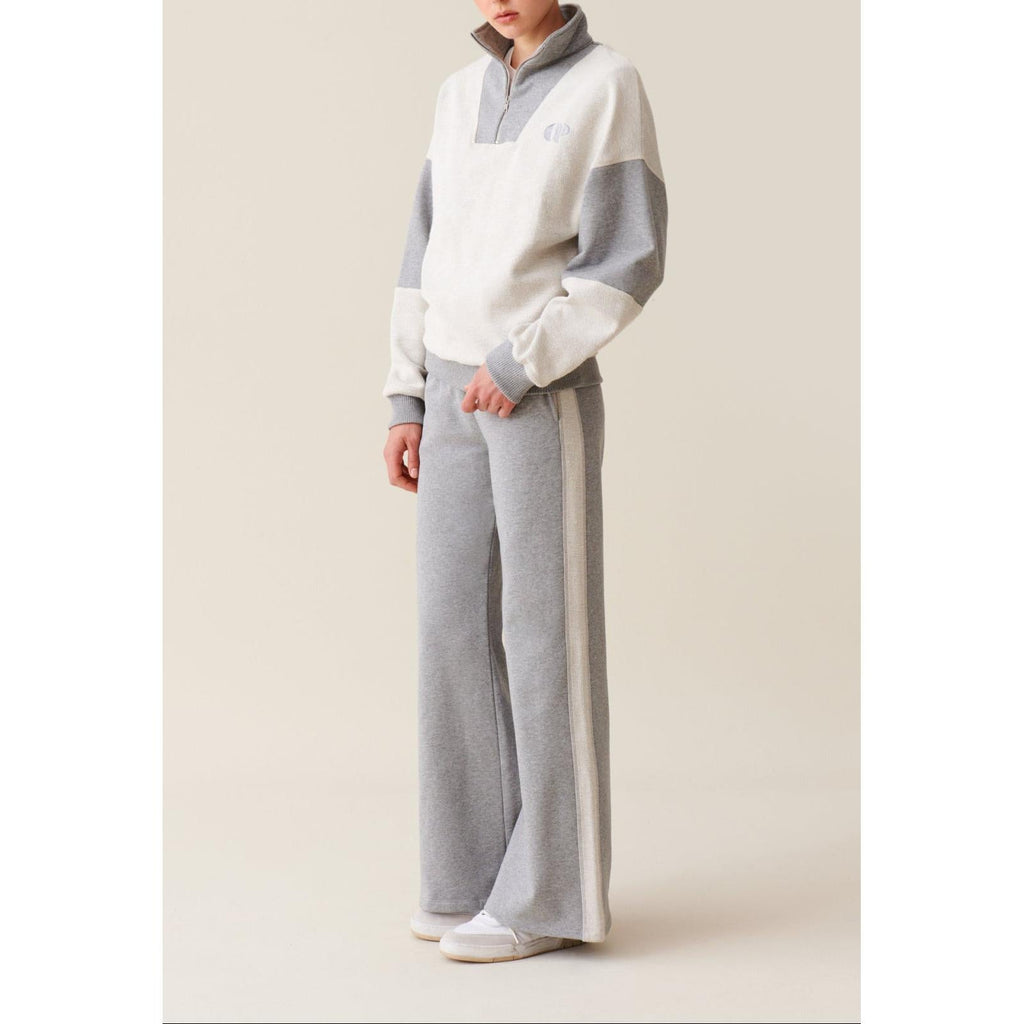 Claudie Pierlot - Sweatshirt Col Montant Zippé