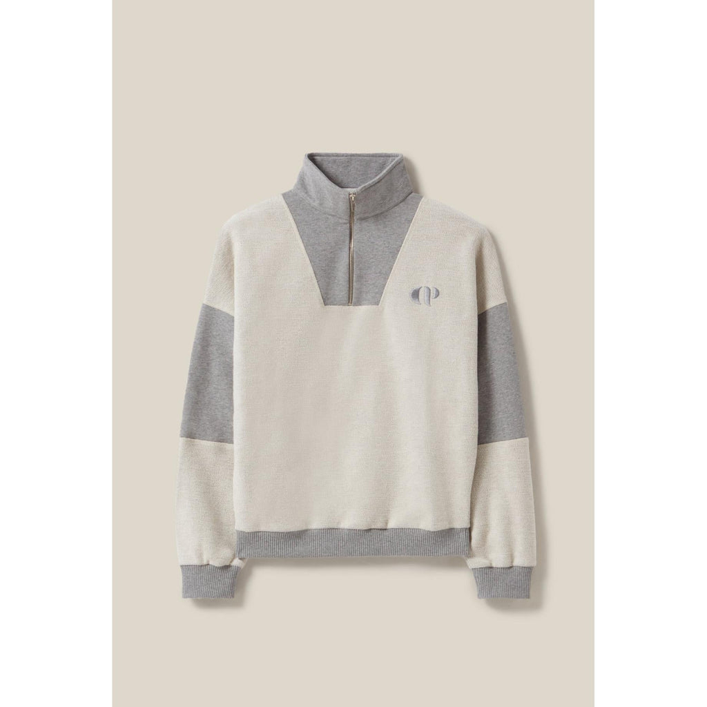 Claudie Pierlot - Sweatshirt Col Montant Zippé
