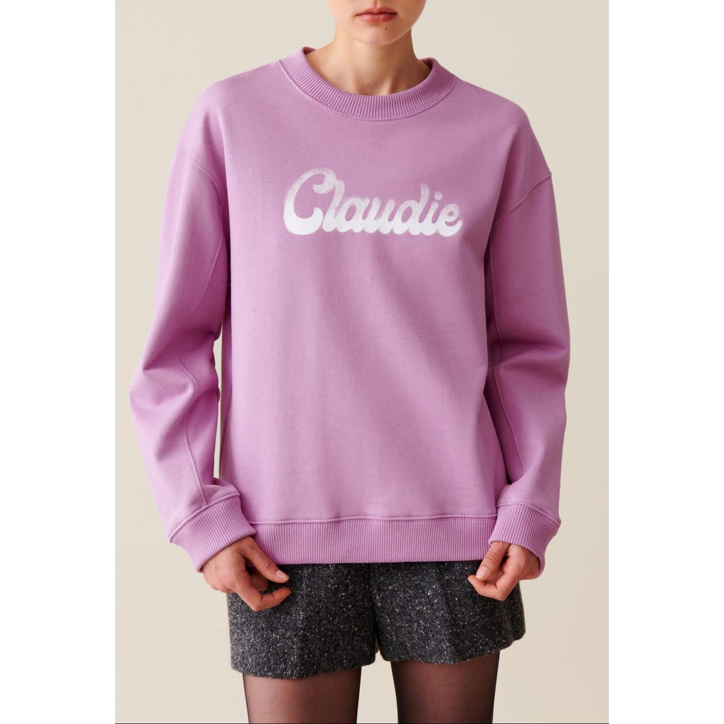Sweatshirt Ample Imprimé Claudie