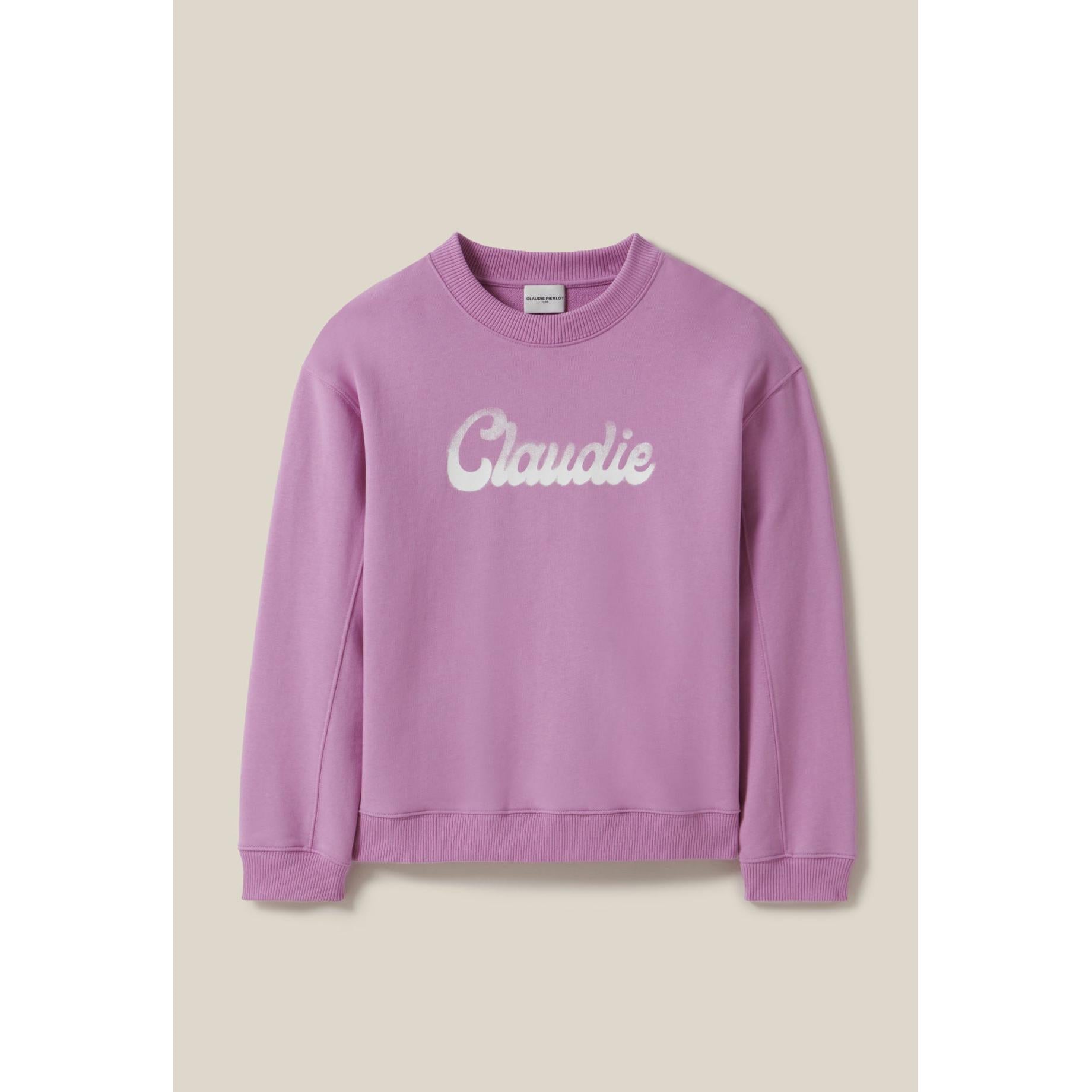 Sweatshirt Ample Imprimé Claudie