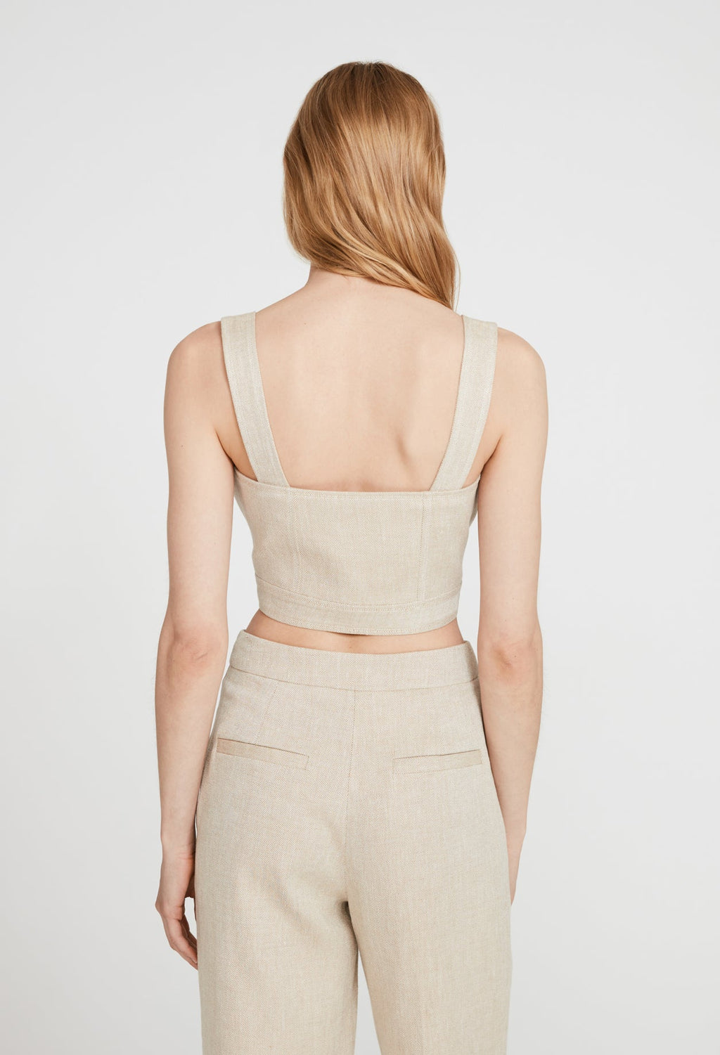 Claudie Pierlot - Top - Brume - Beige Chine