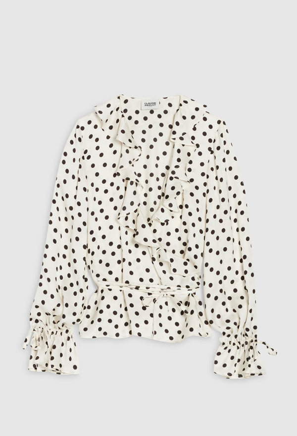 Claudie Pierlot - Top - Balnea - Estampado ligero