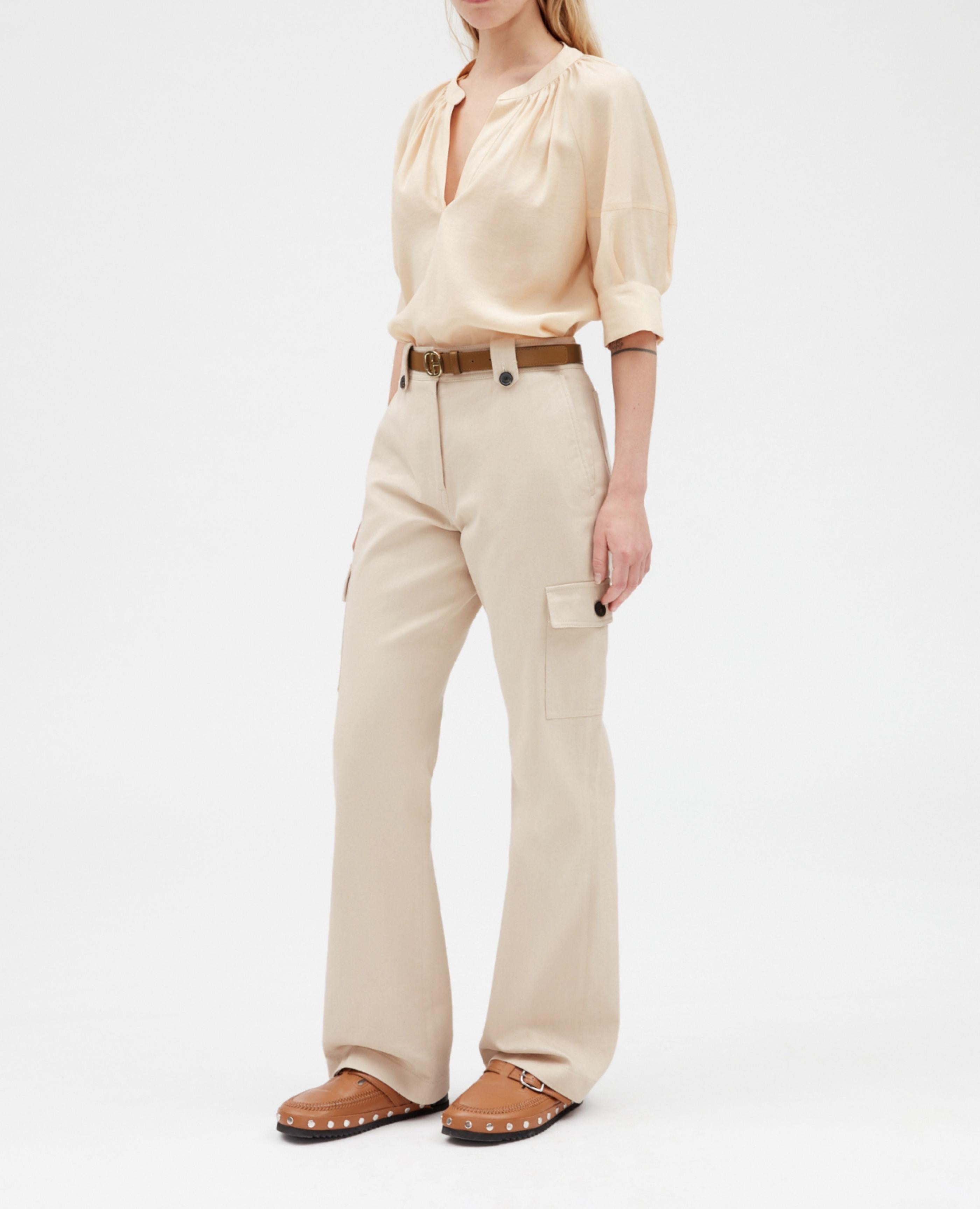 Claudie Pierlot - Top - Bianca - Mastic