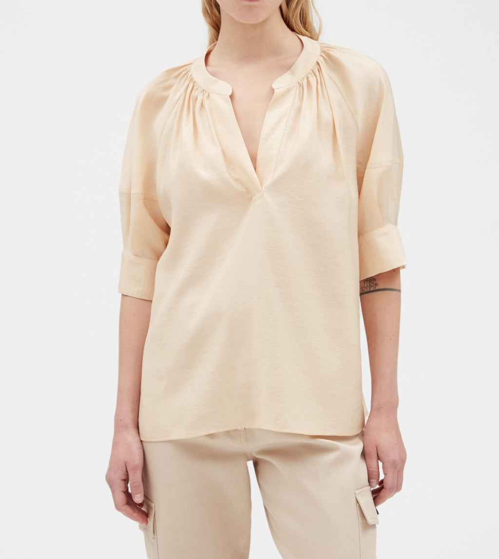 Claudie Pierlot - Top - Bianca - Mastic