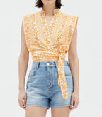 Claudie Pierlot - Top - Balkine - Mimosa
