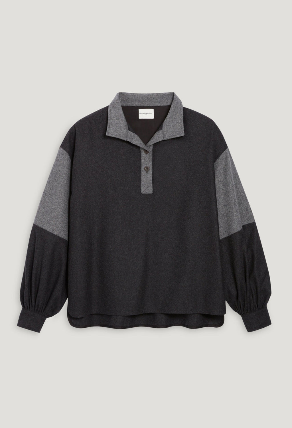 Claudie Pierlot - Top - Brume - Bicolore