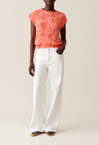 Top - Beky Feuille - Print Clair