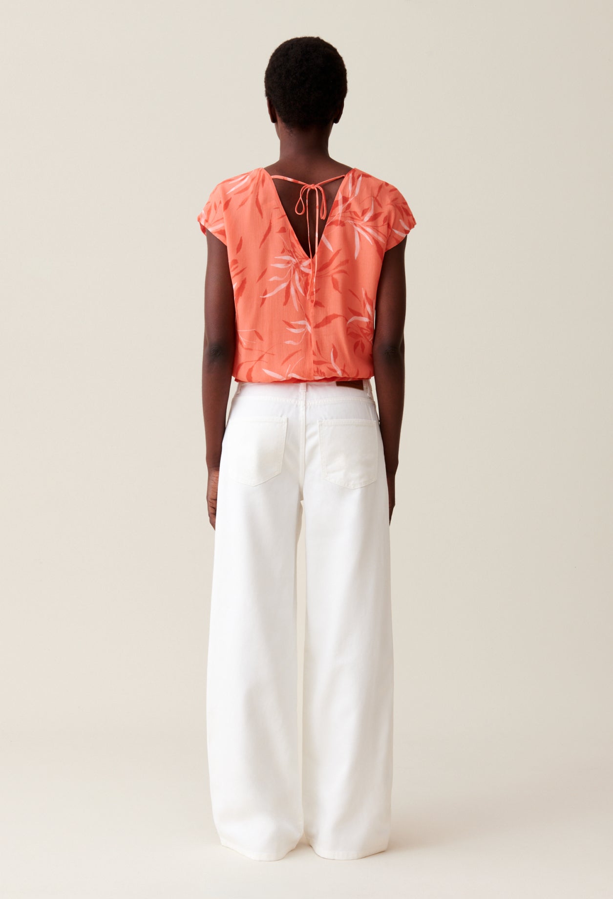 Top - Beky Feuille - Print Clair