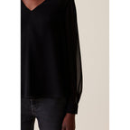 Claudie Pierlot - Blouse Fluide Transparente