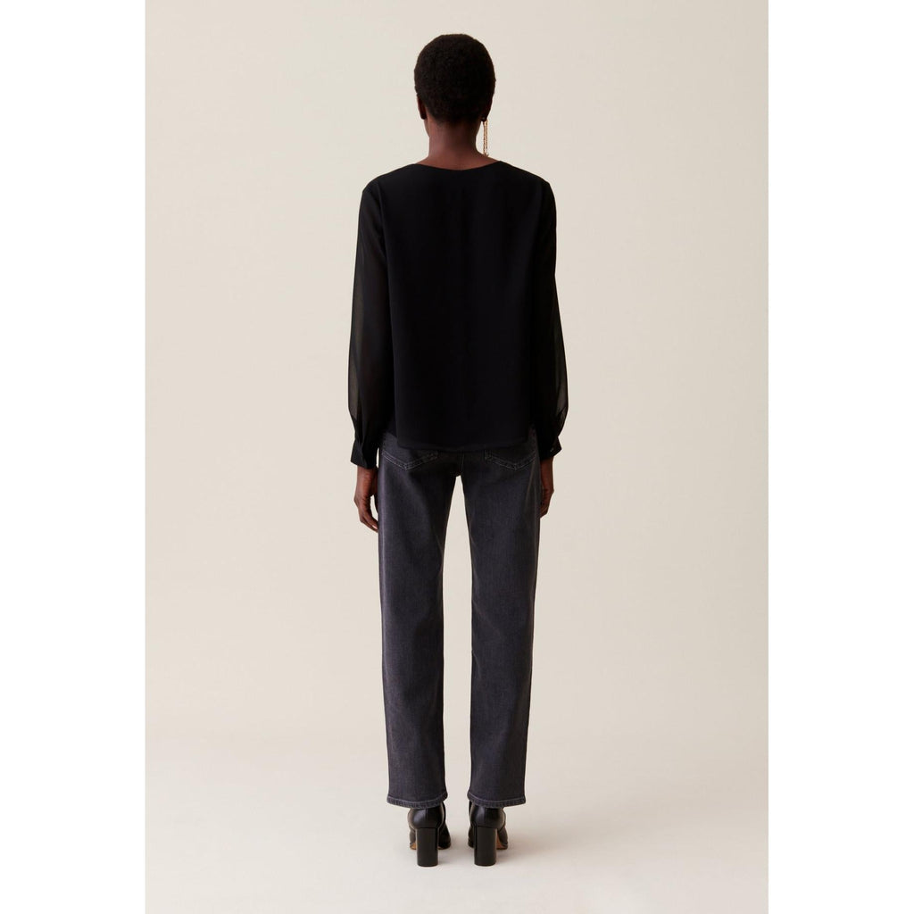 Claudie Pierlot - Blouse Fluide Transparente