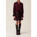 Claudie Pierlot - Blouse Fluide Col Ouvert