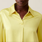 Blouse Fluide Col Ouvert