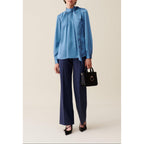 Claudie Pierlot - Blouse Fluide Col Lavallière