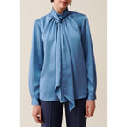 Claudie Pierlot - Blouse Fluide Col Lavallière