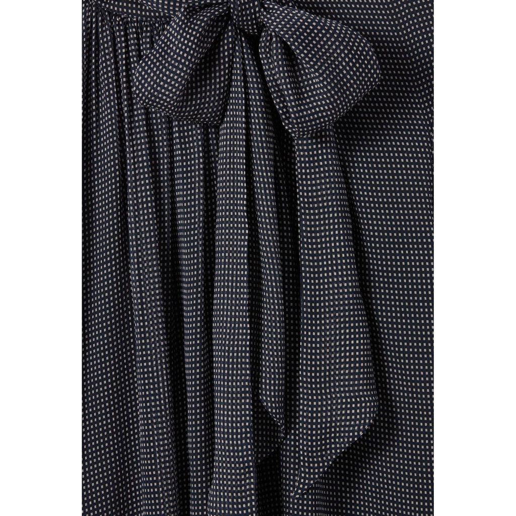 Claudie Pierlot - Blouse Lavallière Carreaux Fluide