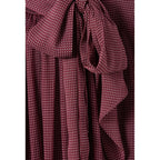 Claudie Pierlot - Blouse Lavallière Carreaux Fluide