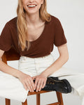 Claudie Pierlot - Tee Shirt - Tibo - Ecureuil