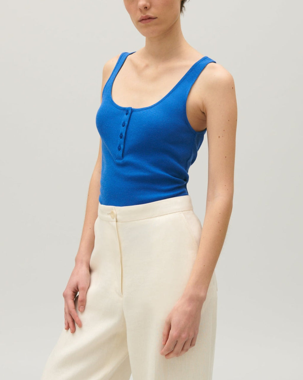 Claudie Pierlot - Tee Shirt - Togo - Bleu Santorin