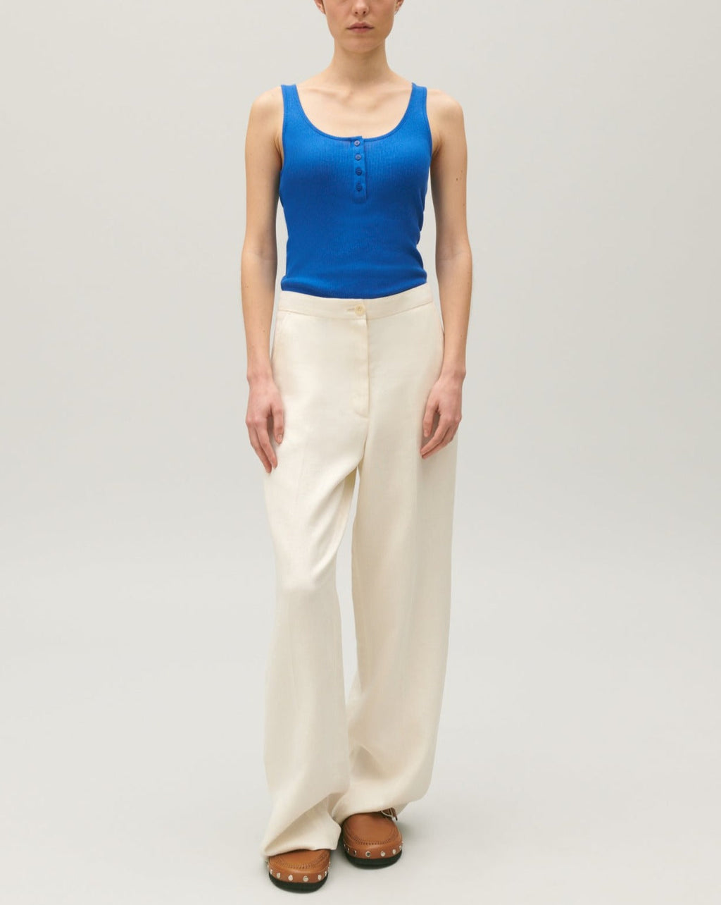 Claudie Pierlot - Tee Shirt - Togo - Bleu Santorin