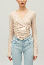 Claudie Pierlot - Tee Shirt - Trevor Monogramme - Print Clair